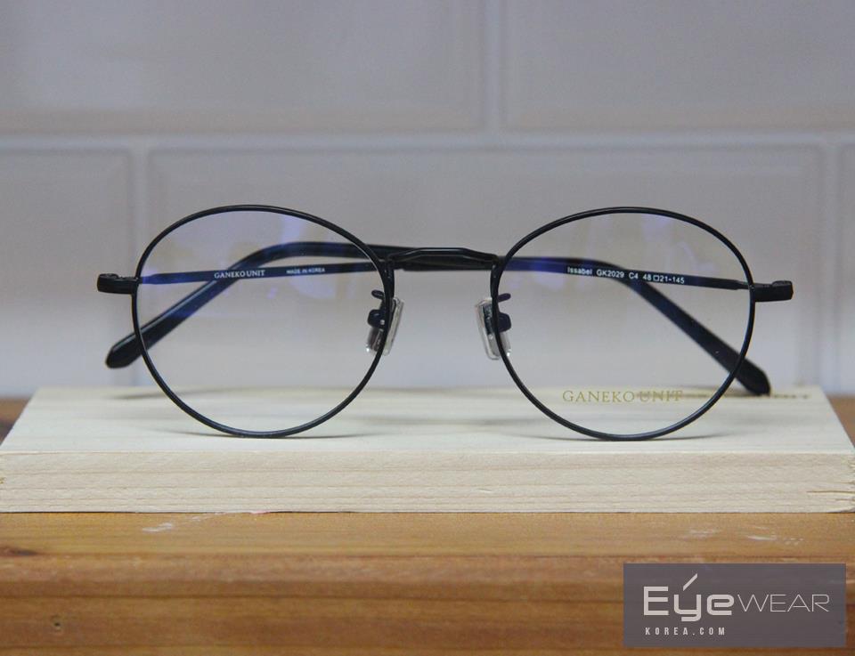 GANEKO UNIT eye glasses GK2029 C4 (Black+black)